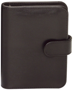 bind Agenda modèle 17501, format A7, agenda 2025, noir