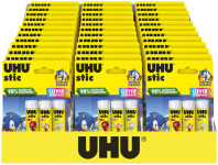 UHU Bâton de colle stic SONIC, 3 x 8,2 g, présentoir de 36 UHU Bâton de colle stic SONIC, 3 x 8,2 g, présentoir de 36