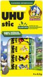 UHU Bâton de colle stic ReNATURE SONIC, 4x 8,2 g, blister UHU Bâton de colle stic ReNATURE SONIC, 4x 8,2 g, blister