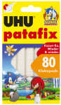 Tampons adhésifs UHU Patafix SONIC, amovibles, blancs Tampons adhésifs UHU Patafix SONIC, amovibles, blancs