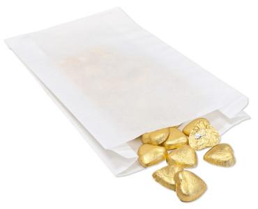 MAILmedia Sachet à soufflet, 160 x 60 x 280 mm, blanc