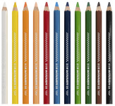 EBERHARD FABER Crayon de couleur BIG WINNER, étui de 12