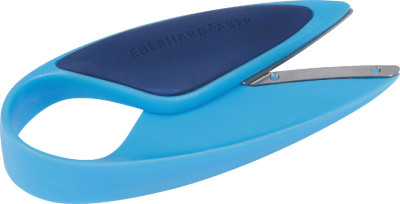 EBERHARD FABER Ciseaux Mini Kids, rond, bleu