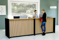 kerkmann Theke Marino up & down, groß, anthrazit/eiche