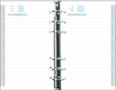 EXACOMPTA Recharge Clairtime, 2025/2026, journalier