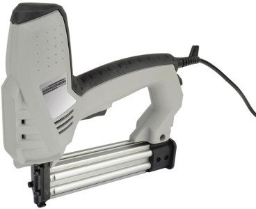 BRÜDER MANNESMANN Agrafeuse électrique, 50 watts, gris/noir