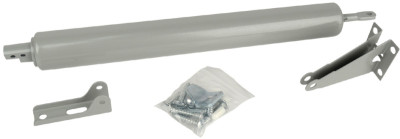 BRÜDER MANNESMANN Ferme-porte pneumatique, gris