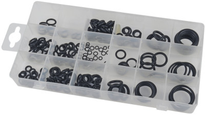 BRÜDER MANNESMANN Assortiment de joints toriques, 225 pièces