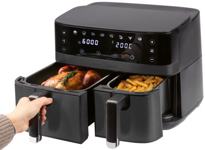 PROFI COOK Friteuse double à air chaud PC-FR 1295 H