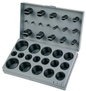 BRÜDER MANNESMANN Assortiment de joints toriques, 407 pièces
