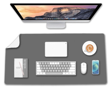 deflecto Sous-main, 800 x 400 mm, menthe/rose