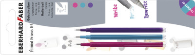 EBERHARD FABER Recharge pour stylo encre gel Animal Erase it
