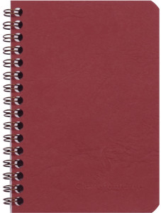 Clairefontaine Carnet AGE BAG, 90 x 140 mm, ligné, rouge