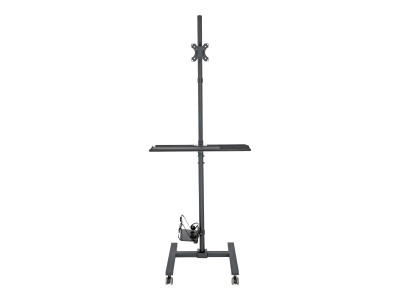 Eaton MGE : MOBILE WORKSTATION W/ MONITOR MOUNT 17IN TO 32IN DISPLAYS