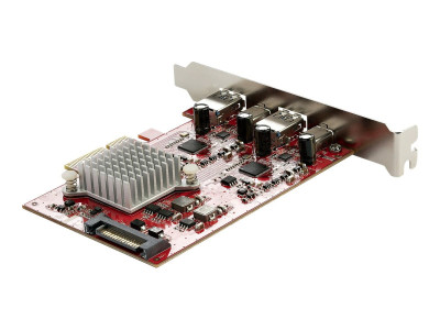 Startech : 4-PORT USB PCIE card - 10GBPS 2X USB-C et 2X USB-A PORTS