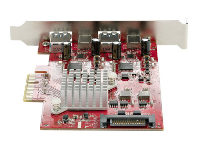 Startech : 4-PORT USB PCIE card - 10GBPS 2X USB-C et 2X USB-A PORTS