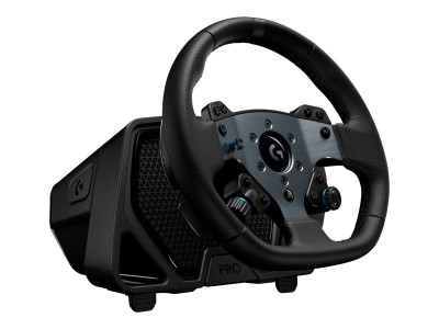 Logitech : LOGITECH G PRO WHEEL BLACK - PLUGE - EMEA