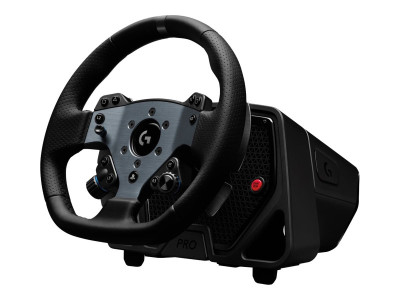 Logitech : LOGITECH G PRO WHEEL BLACK - PLUGE - EMEA