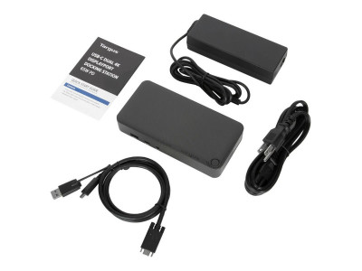 Targus : TARGUS UNIVERSAL USB-C DV4K DOCKING STATION avec 65W POWER D