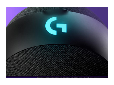 Logitech : YETI ORB RGB MIC LIGHTSYNC BLACK USB N/A - EMEA28-935