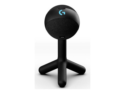 Logitech : YETI ORB RGB MIC LIGHTSYNC BLACK USB N/A - EMEA28-935