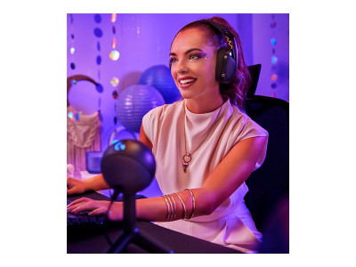 Logitech : YETI ORB RGB MIC LIGHTSYNC BLACK USB N/A - EMEA28-935