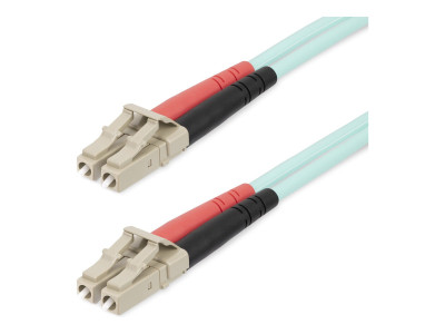 Startech : 20M OM4 FIBER OPTIC PATCH CORD AQUA - LC/LC - 50/125 - 40/100GB