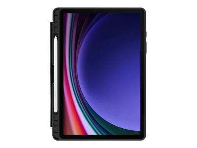 OtterBOX : OTTERBOX REACT FOLIO SAMSUNG GALAXY TAB S9 - BLACK