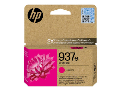 HP : HP 937E EVOMORE MAGENTA EN pour R/IT/PT/ES Cartouche d'encre