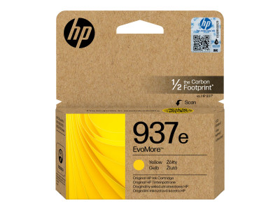 HP : HP 937E EVOMORE YELLOW EN pour R/IT/PT/ES Cartouche d'encre