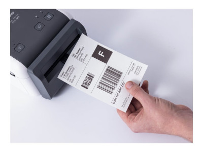 Brother : 4INCH 203DPI LINERLESS DESKTOP printer TD-4D (LAN / CUTTER)