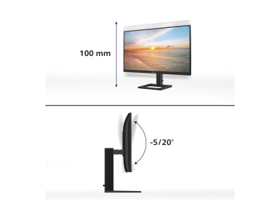 Philips : 27E1N1800AE 27IN 16:9 3840X2160 4MS 300CD/M2 1000:1 HDMI