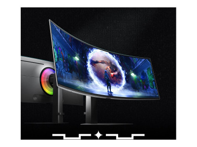 Samsung : ODYSSEY OLED G9 49IN 1800R DWQHD 5120X1440 240HZ QD-OLED 0.