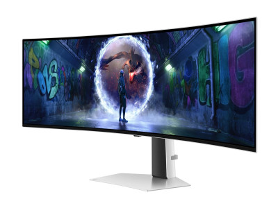 Samsung : ODYSSEY OLED G9 49IN 1800R DWQHD 5120X1440 240HZ QD-OLED 0.