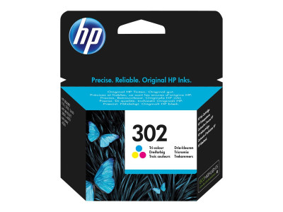 HP : HP 302 TRI-COLOR ORIGINAL INK EN/PL/HU/CZ/SL cartridge