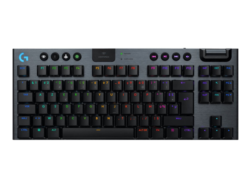 Logitech : G915 X LIGHTSPEED WRLS CLICKY G KB-BLACK-FRA-EMEA28I-935