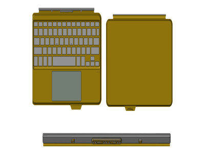 Samsung : MAGNETIC KEYBOARD pour TAB ACTIVE 4 PRO