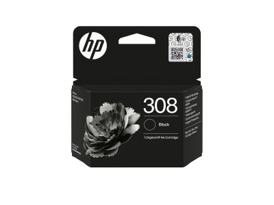 HP : HP 308 BLACK ORIGINAL INK EN/DE/PL/CZ/NL cartridge