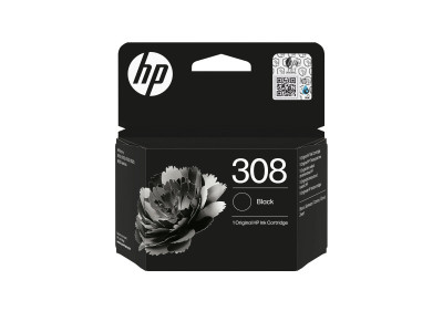 HP : HP 308 BLACK ORIGINAL INK EN/DE/PL/CZ/NL cartridge
