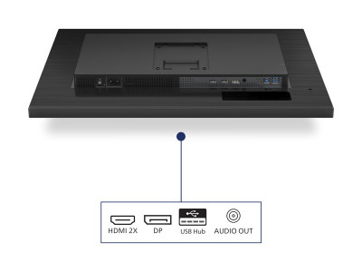 Philips : 27B1N3800 27IN IPS 4K 350CD/HDMI/DP/USB-A/USB-B/HAS