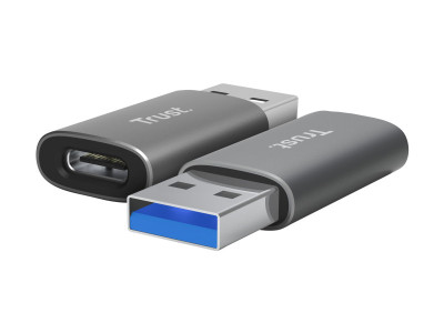 Trust : CALYX USB-A TO USB-C ADAPTER 2pack