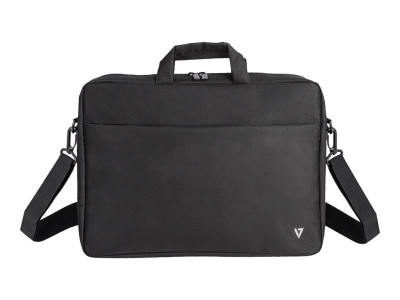V7 : 16IN ESSENTIAL BRIEFCASE BAG 16IN ESSENTIAL LAPTOP BAG BLACK