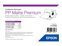 Epson : PP MATTE LABEL PREMIUM CONTINUOUS ROLL 105MM X 55M