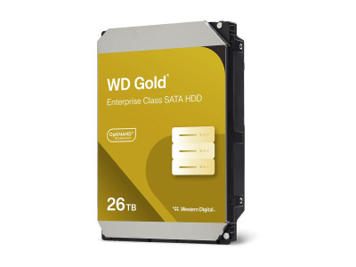 Western Digital : 26TB GOLD 512 Mo 3.5IN SATA 6GB/S 7200RPM