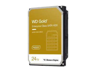 Western Digital : 24TB GOLD 512 Mo 3.5IN SATA 6GB/S 7200RPM