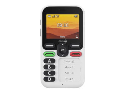Doro : DORO LEVA X10 - NEW JAN 2025 WHITE/BLACK (propri)