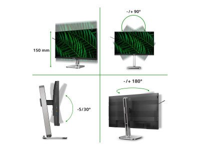 Philips : PHILIPS MONITOR 27IN QHD GREEN PANEL HAS DOCKING PD100W 3WX2 sp