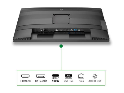 Philips : PHILIPS MONITOR 27IN QHD GREEN PANEL HAS DOCKING PD100W 3WX2 sp