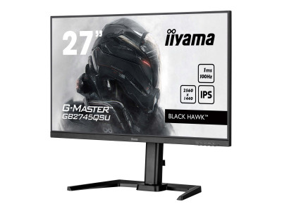 Iiyama : GB2745QSU-B2 27IN IPS QHD 100HZ/300CD/HDMI/DP/2USB/HAS