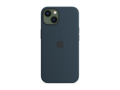 Apple : IPHONE 13 SILICONE CASE MAGSAFE ABYSS BLUE CSPK 10 NCNR
